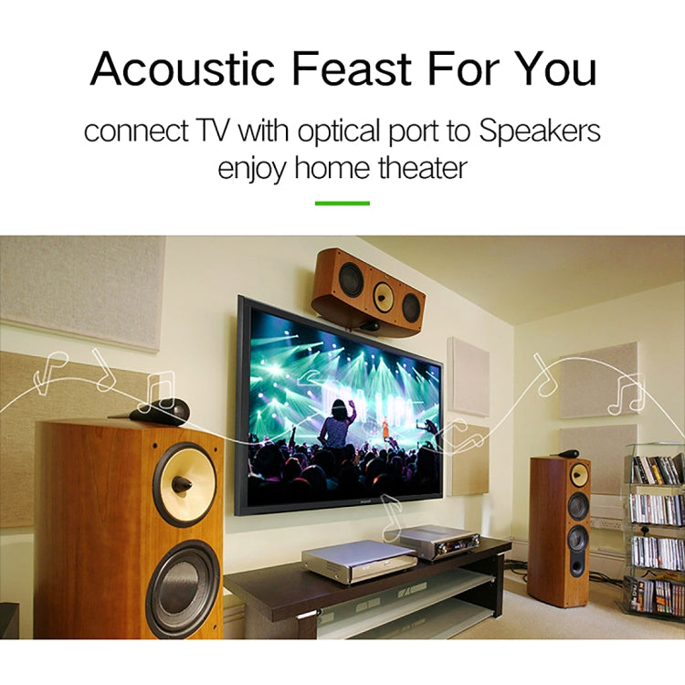 Loopstep | EMK LSYJ-A 10m OD6.0mm vergoldetes Metallkopf Toslink männlich zu männlich digitales optisches Audiokabel