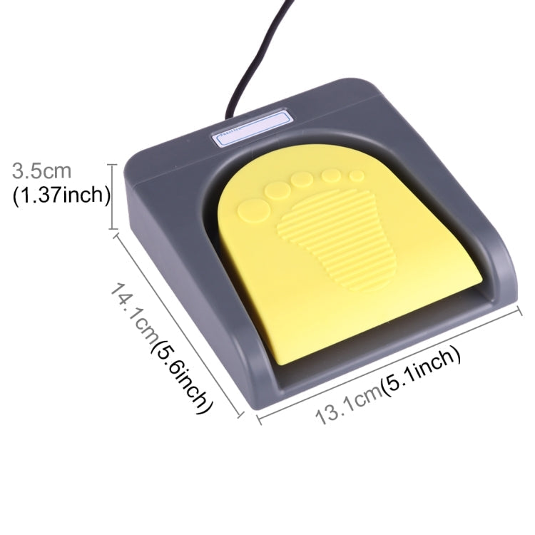 Loopstep | FS2016_USB PCsensor USB-Fußschalter Fußsteuerungstastatur, Multimedia / Tastatur / Gamepad / Maus / String / B Ultraschallbildakquisitionsfunktionen