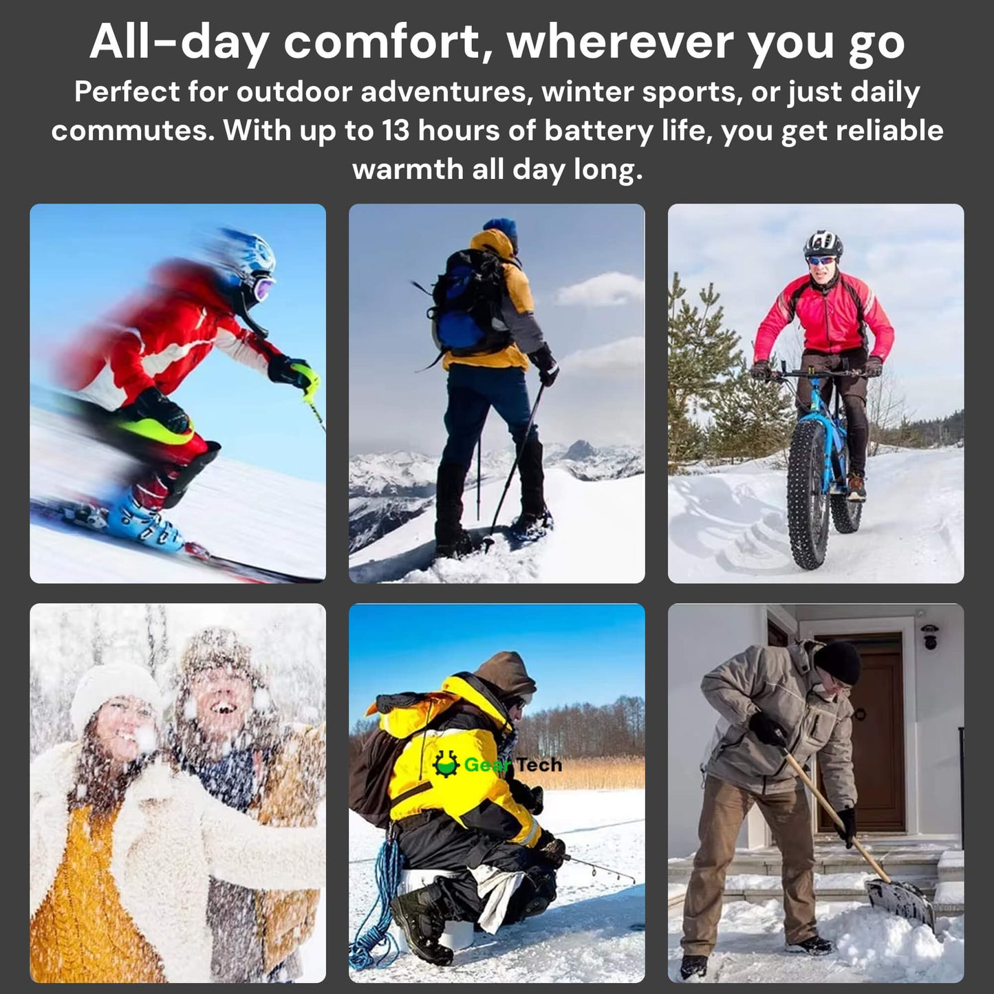 Loopstep | Wiederaufladbare beheizte Einlegesohlen UK – Beste thermische Schuh-Einlagen für Stiefel, Arbeitsstiefel und täglichen Winterkomfort