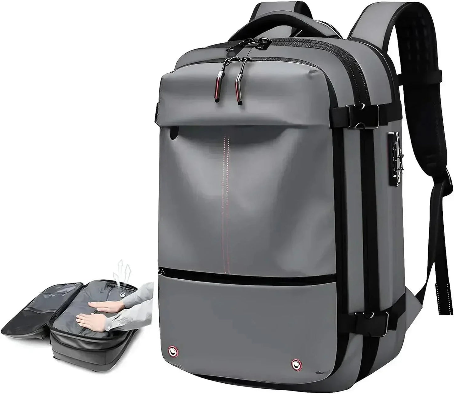 Loopstep | Komprimierbarer Laptop-Rucksack für das Reisen
