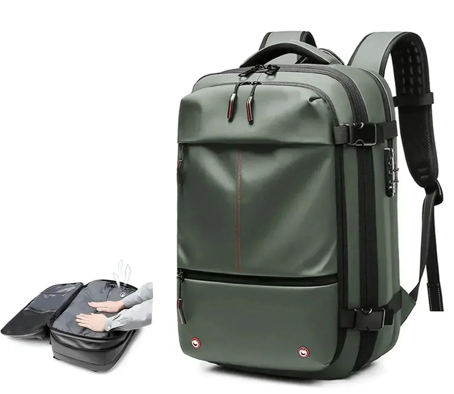 Loopstep | Komprimierbarer Laptop-Rucksack für das Reisen