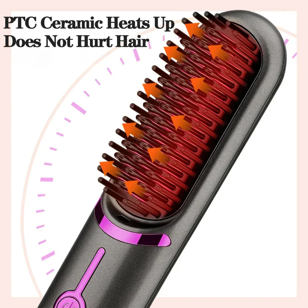Loopstep | Wireless Hair Straightening Comb