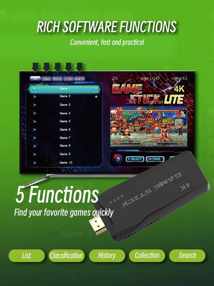 Loopstep | Retro Kabellose Spielkonsole Stick