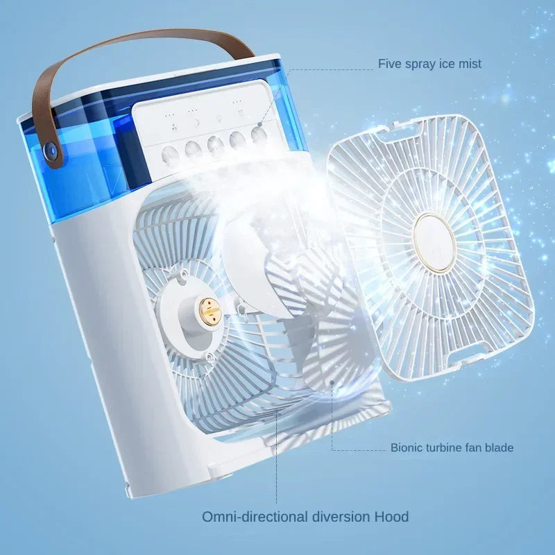 Loopstep | Tragbarer Luftbefeuchter AIr Cooler Ventilator