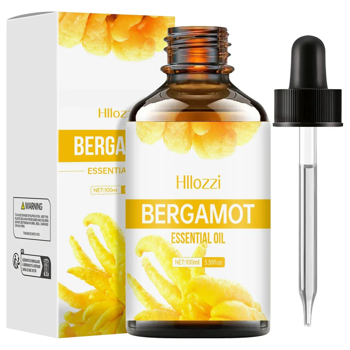 Loopstep™ Bergamotte ätherisches Öl, Premium, Haarpflege, Haut & Diffuser