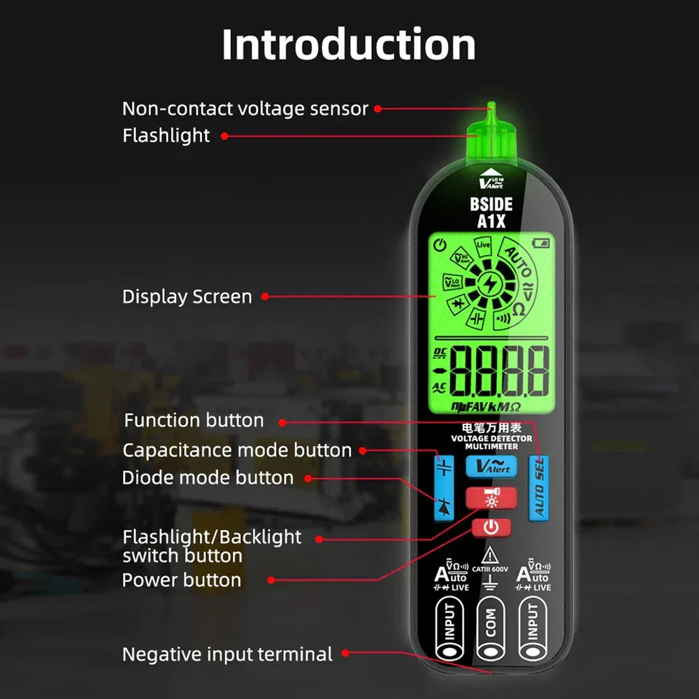Loopstep | Professionelles digitales elektrisches Multimeter