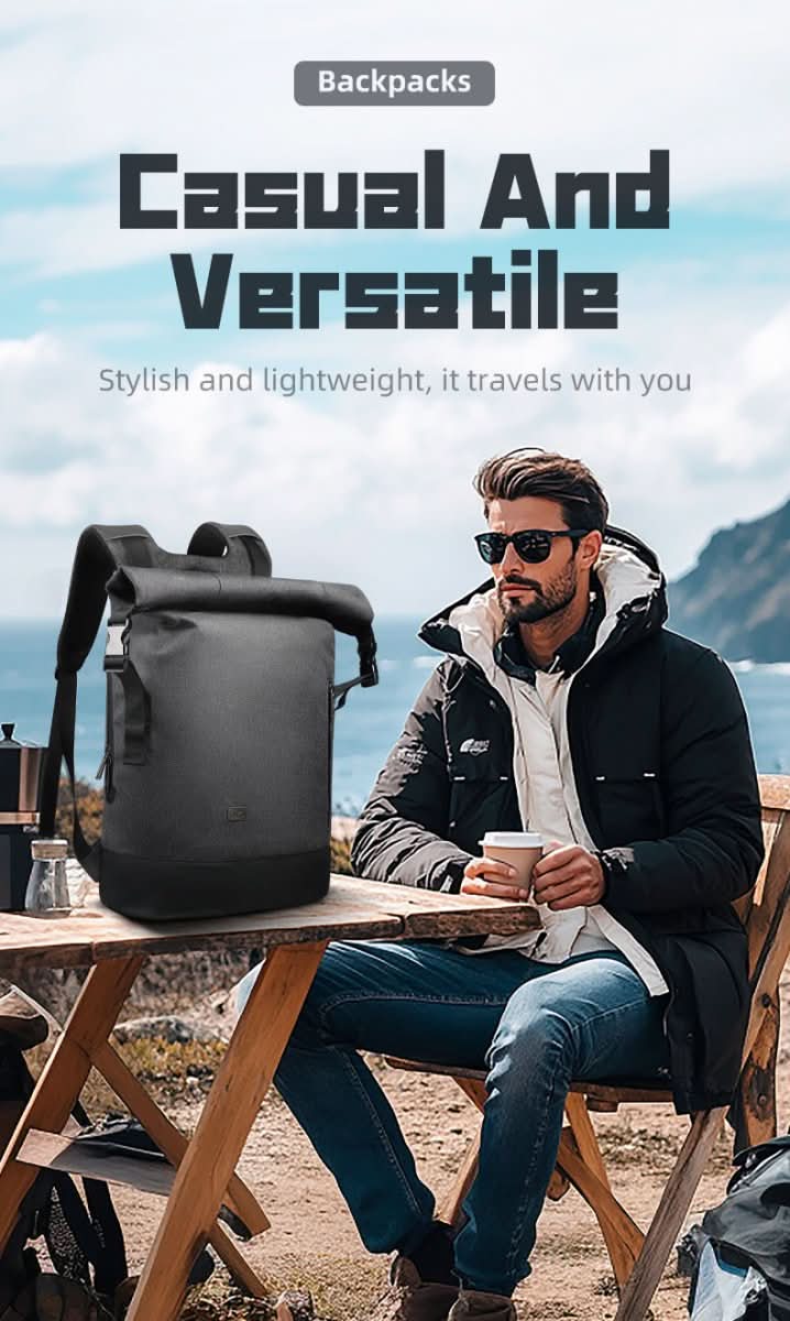 Loopstep | Multifunktionaler Rucksack für draußen mit USB-Anschluss