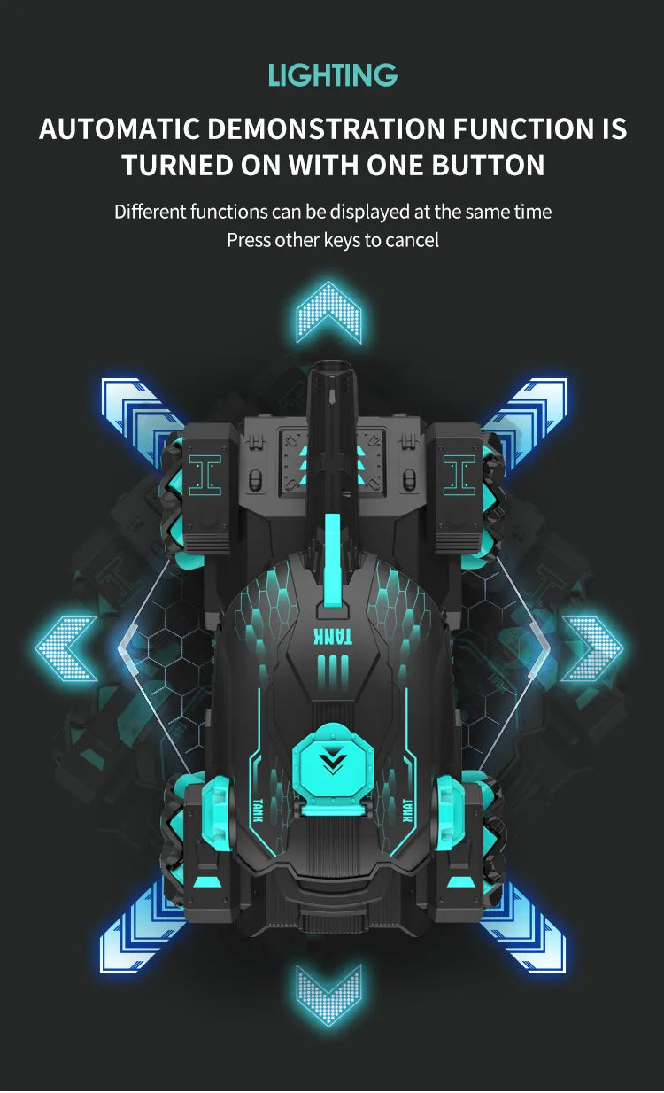 Loopstep | Gesture and Remote Control Tank Vehicle Toy