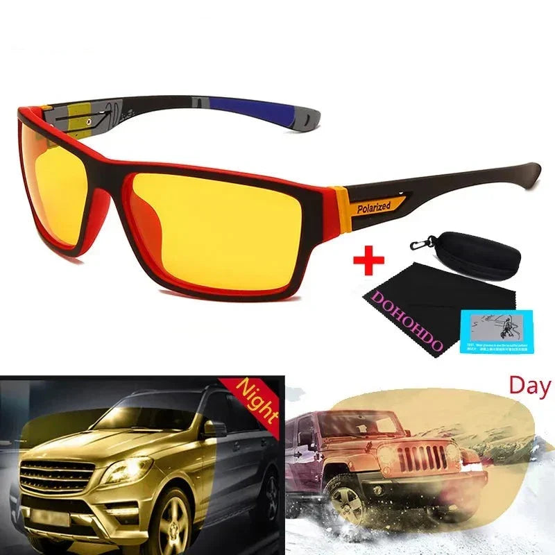 Loopstep | Nachtsicht polarisierte Fahrersonnenbrille