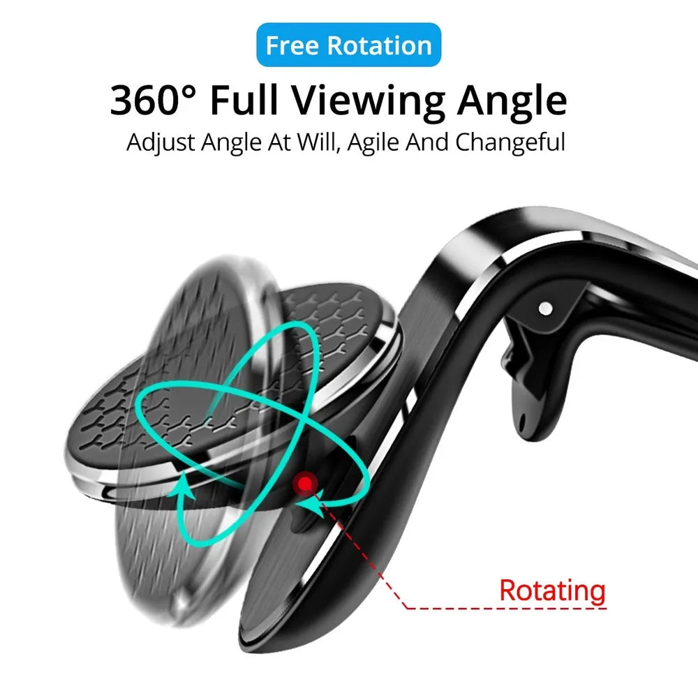 Loopstep | Magnetischer Auto-Luftauslass Clip Handyhalter