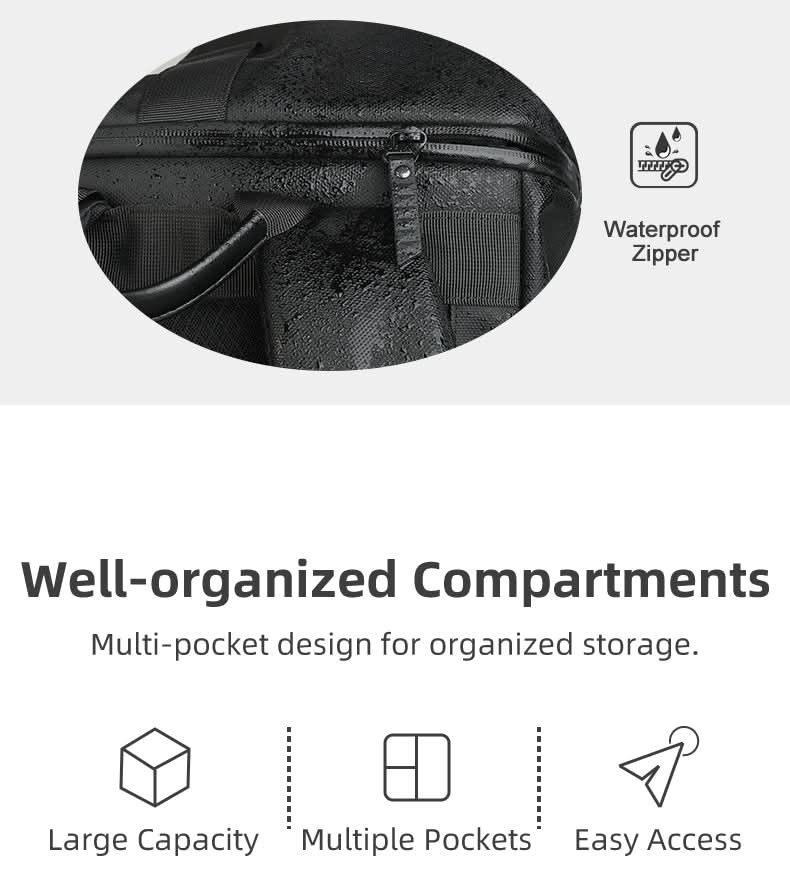 Loopstep | Erweiterbarer Outdoor-Rucksack mit großem Volumen & Laptopfach