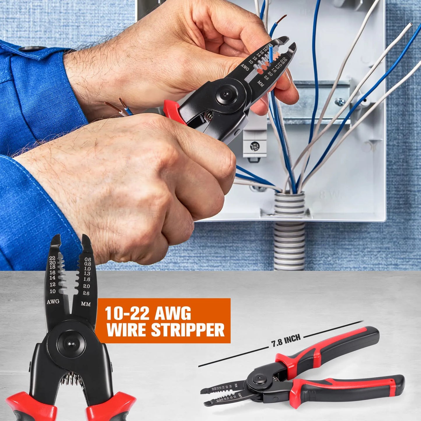 Loopstep | 5 IN1 Multifunktionaler Austauschbarer Kabelschneider