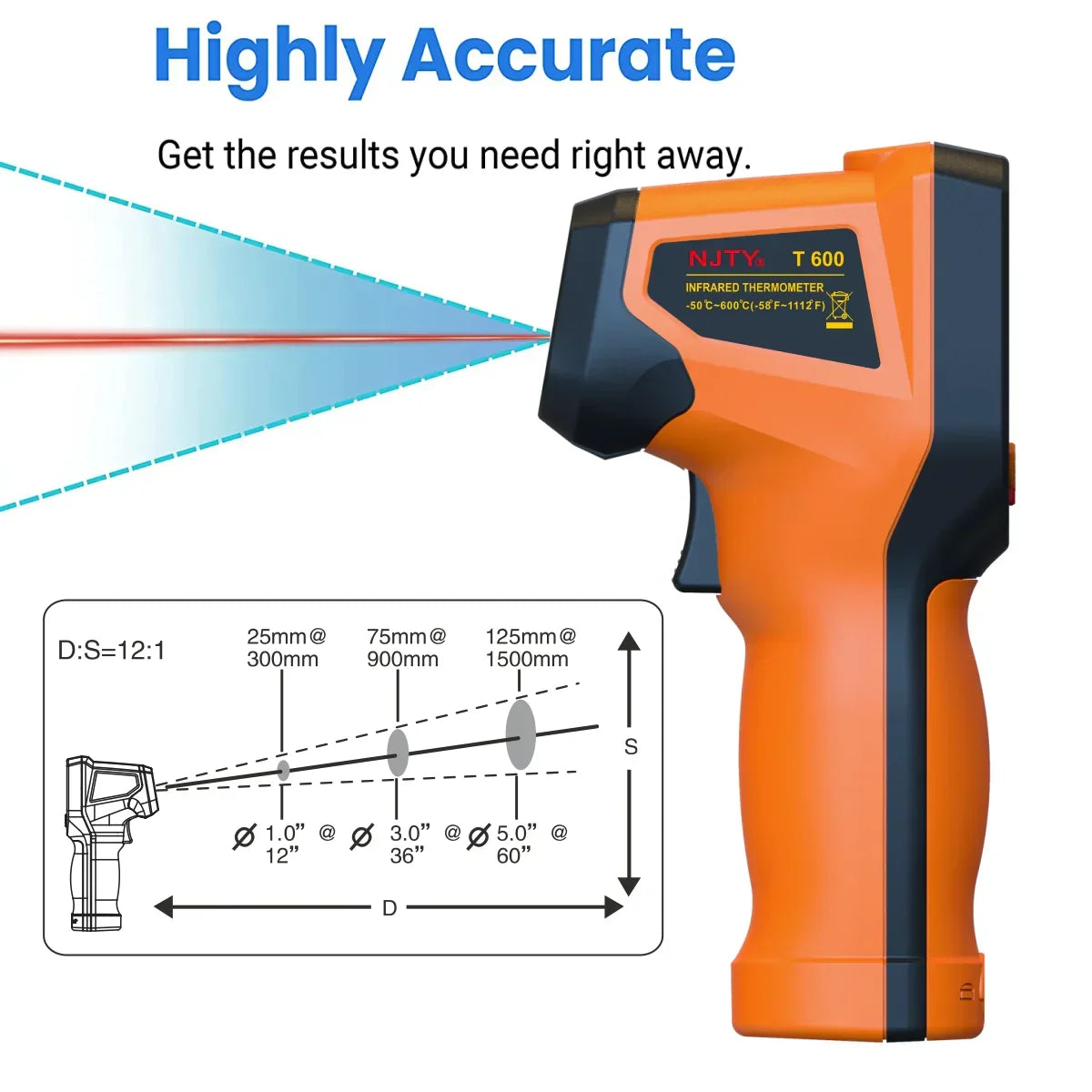 Loopstep | Laser-Infrarot-Thermometer