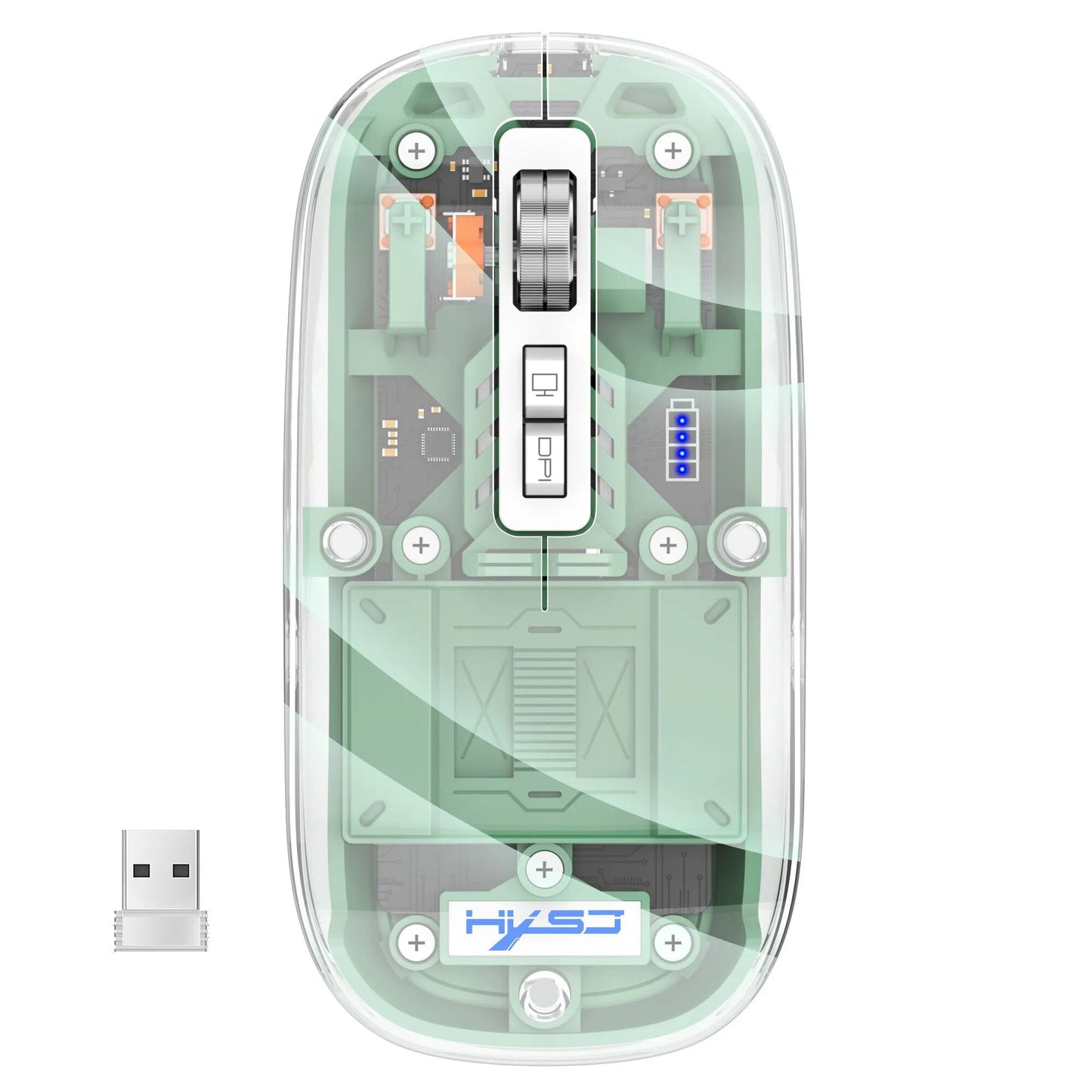 Loopstep | Transparente kabellose Bluetooth-Maus