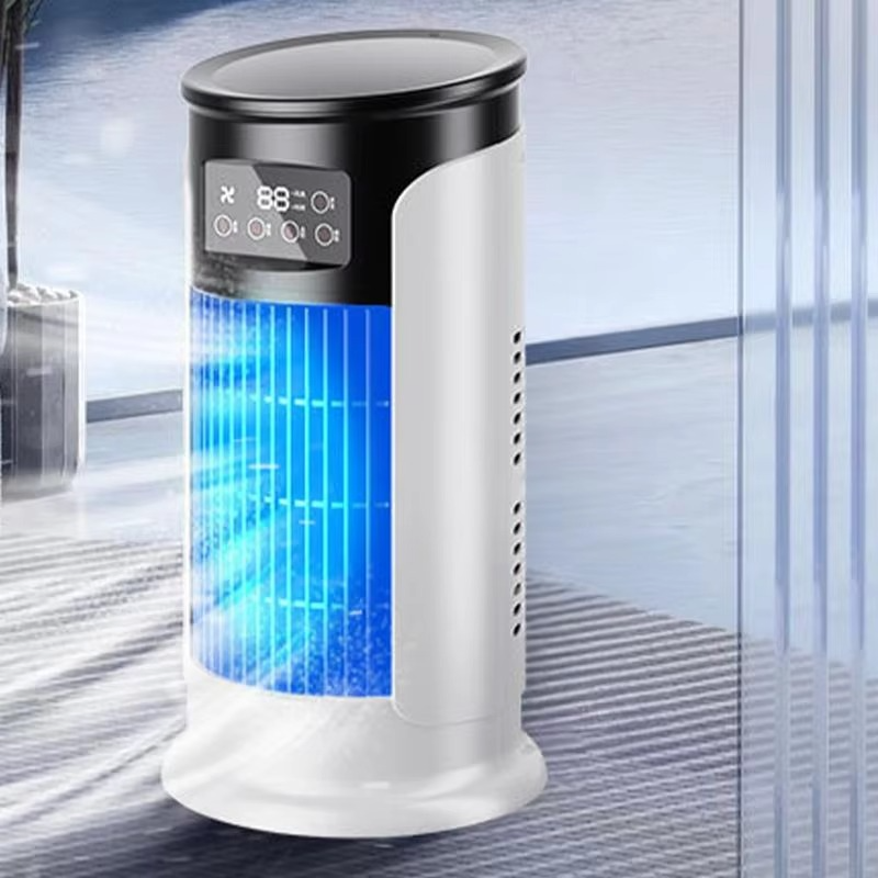 Loopstep | Tragbare Klimaanlage Ventilator Verdunstungskühler USB Leise Timer Raum Kühlung Klein 10 oz Wassertank Persönlicher Kühler Einstellbar