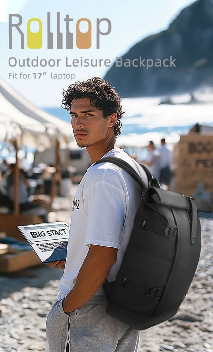Loopstep | Erweiterbarer Outdoor-Rucksack mit großem Volumen & Laptopfach
