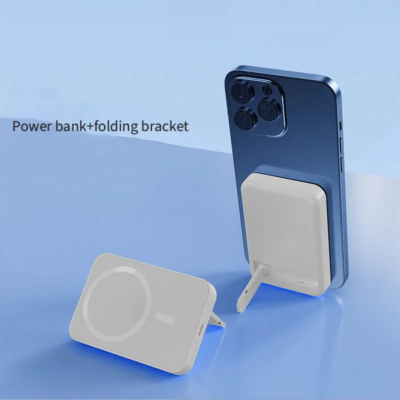 Loopstep | Magnetische drahtlose Powerbank mit Kickstand