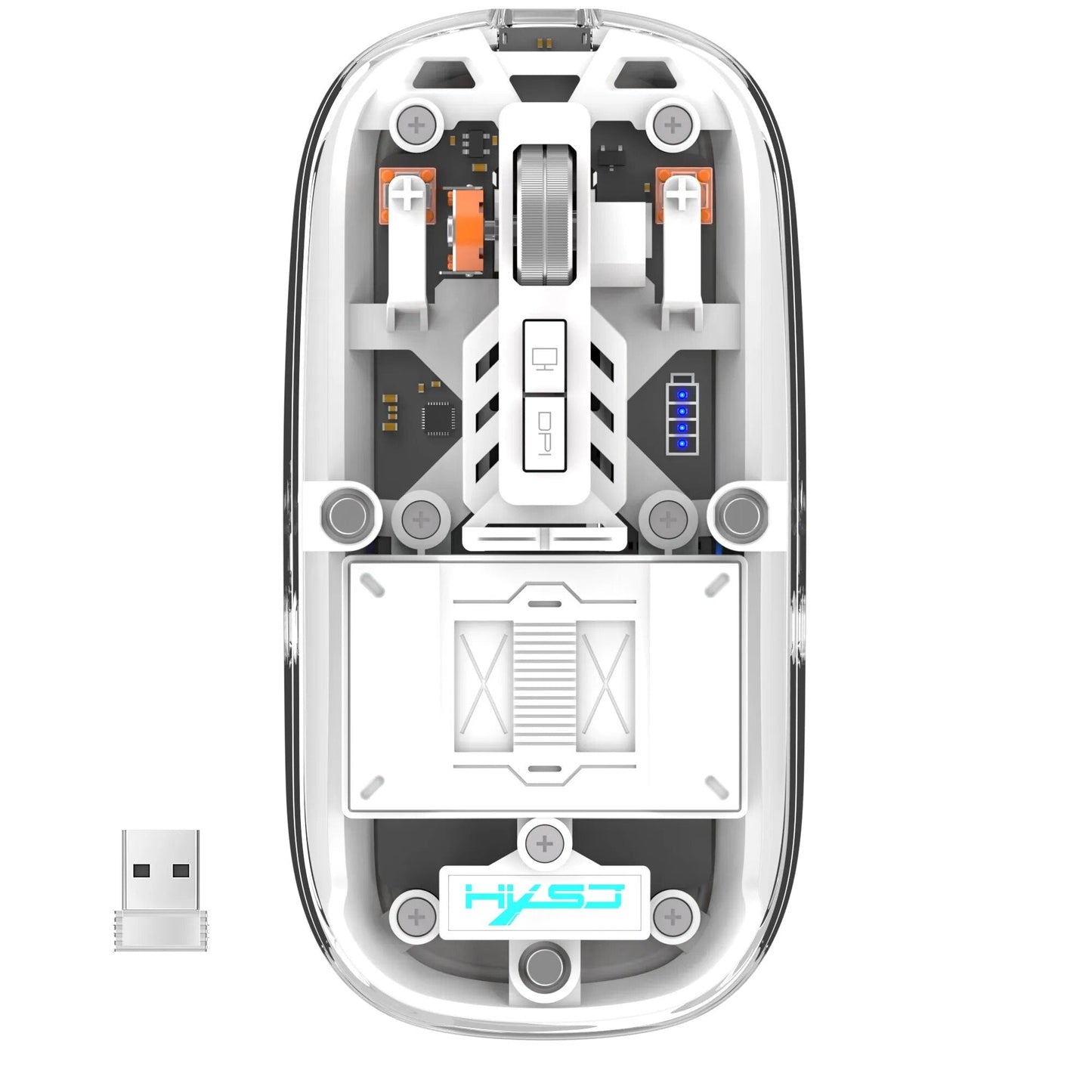 Loopstep | Transparente kabellose Bluetooth-Maus