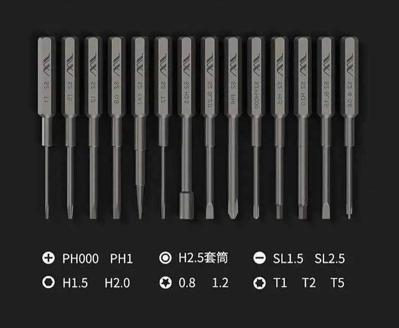 Loopstep | 18 in 1 Präzisions Magnetischer Schraubendreher Set