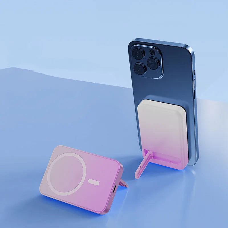 Loopstep | Magnetische drahtlose Powerbank mit Kickstand