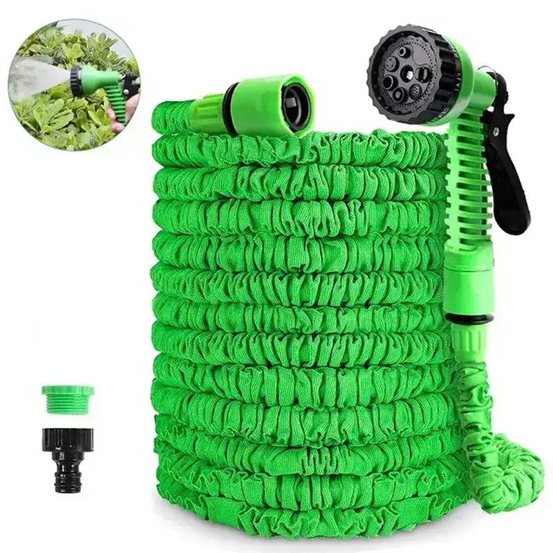 Loopstep™ Teleskop-Gartenschlauch, Hochdruck, Multifunktionssprühpistole
