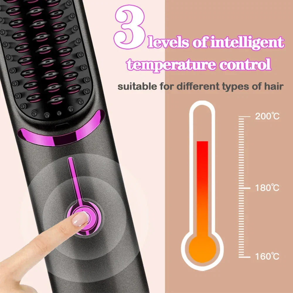 Loopstep | Wireless Hair Straightening Comb