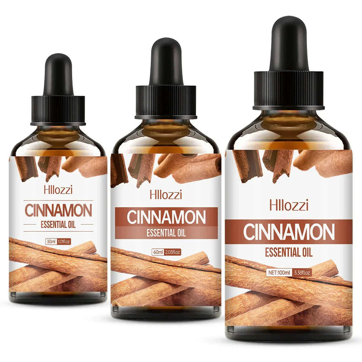 Loopstep™ Zimt ätherisches Öl, 100% rein, Aromatherapie, Diffuser & Massage