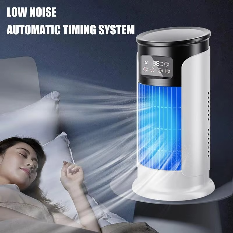 Loopstep | Tragbare Klimaanlage Ventilator Verdunstungskühler USB Leise Timer Raum Kühlung Klein 10 oz Wassertank Persönlicher Kühler Einstellbar