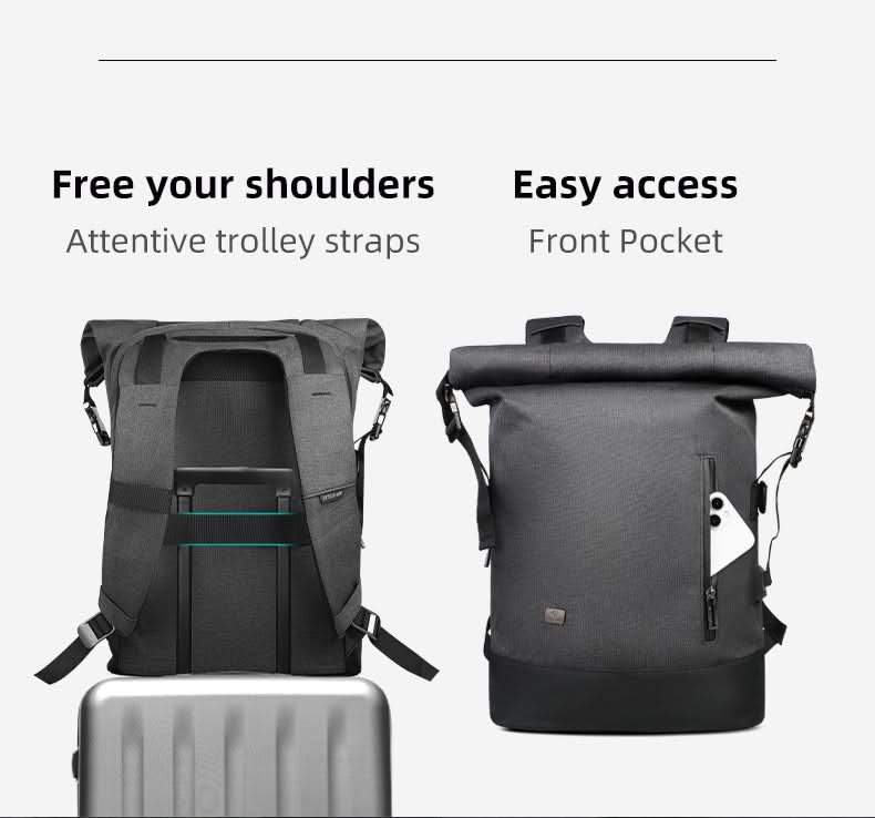 Loopstep | Multifunktionaler Rucksack für draußen mit USB-Anschluss
