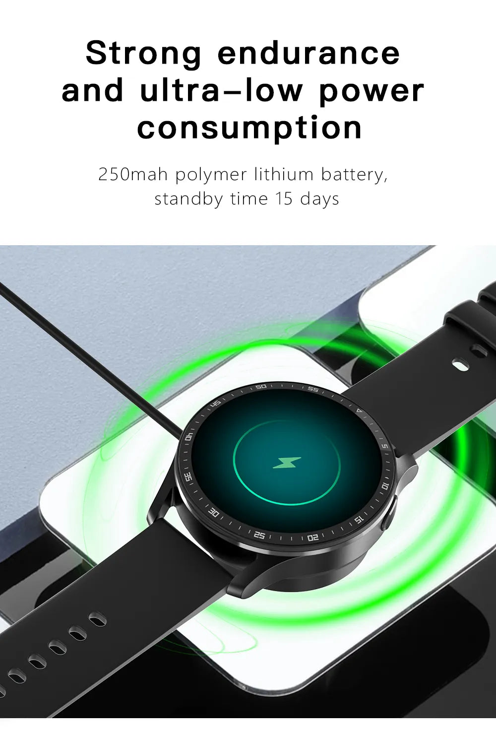 Loopstep | Zwei in Eins Smartwatch mit Bluetooth-Ohrhörern