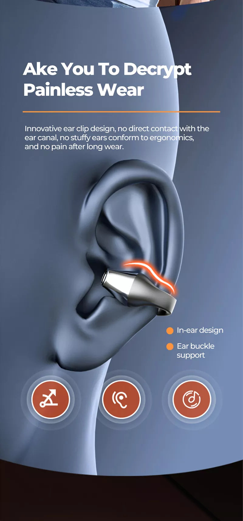 Loopstep | Ohrclip Bluetooth-Headset
