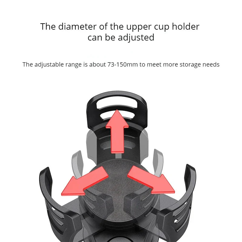 Loopstep | 4 In 1 verstellbarer Auto Becherhalter