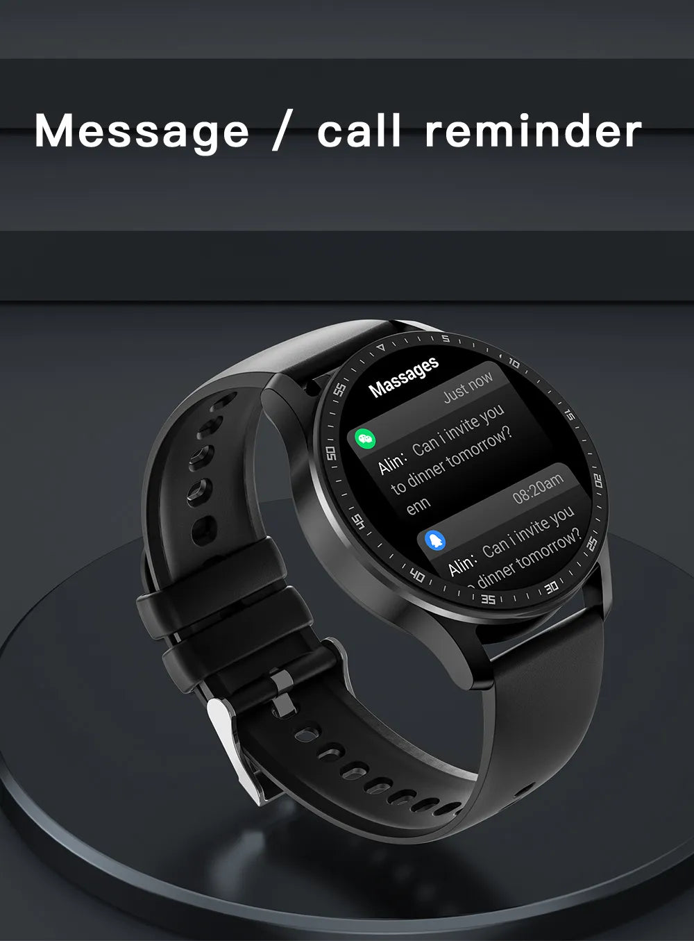 Loopstep | Zwei in Eins Smartwatch mit Bluetooth-Ohrhörern