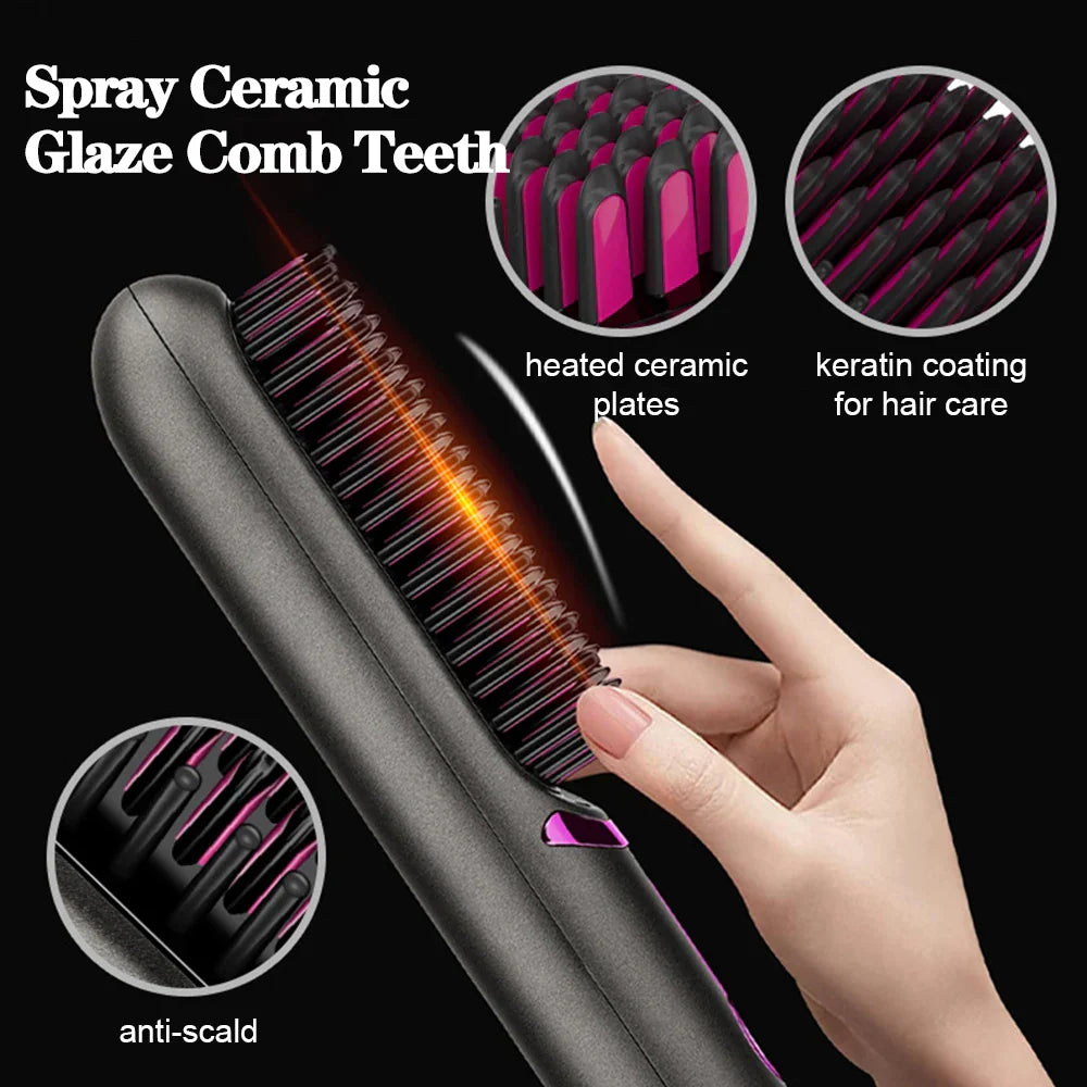Loopstep | Wireless Hair Straightening Comb