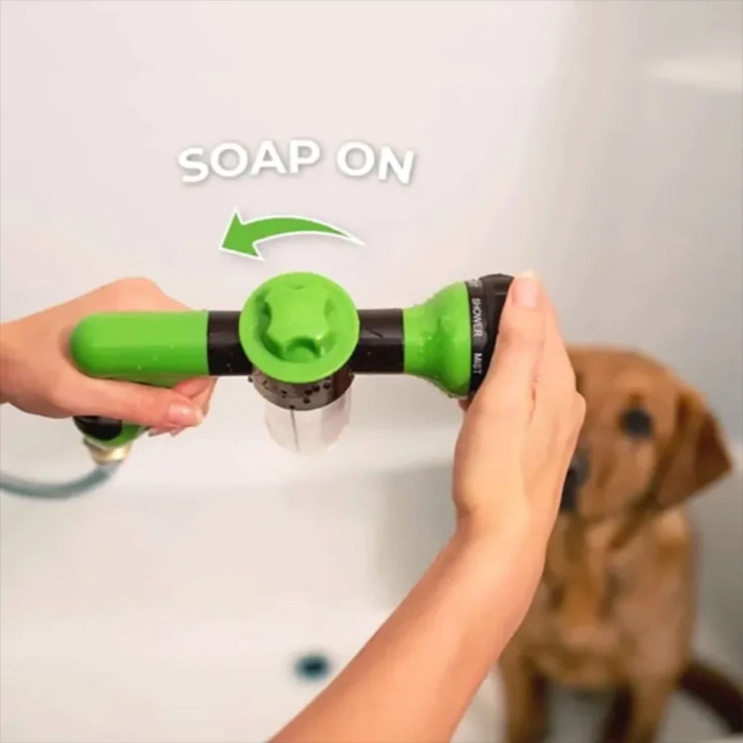 Loopstep | Haustier-Bad Spray mit Rundum-Sprühfunktion