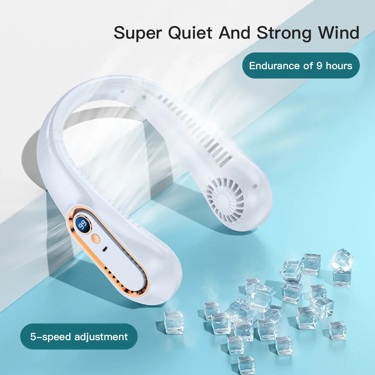 Loopstep | Blätterloser hängender Nackenventilator