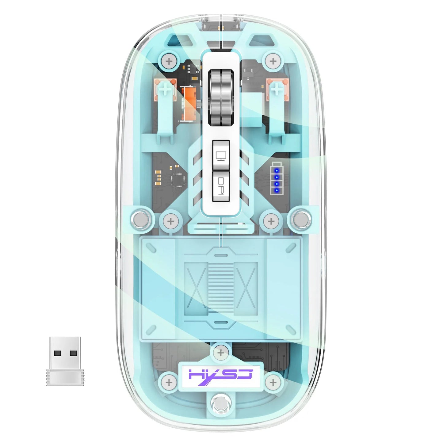 Loopstep | Transparente kabellose Bluetooth-Maus