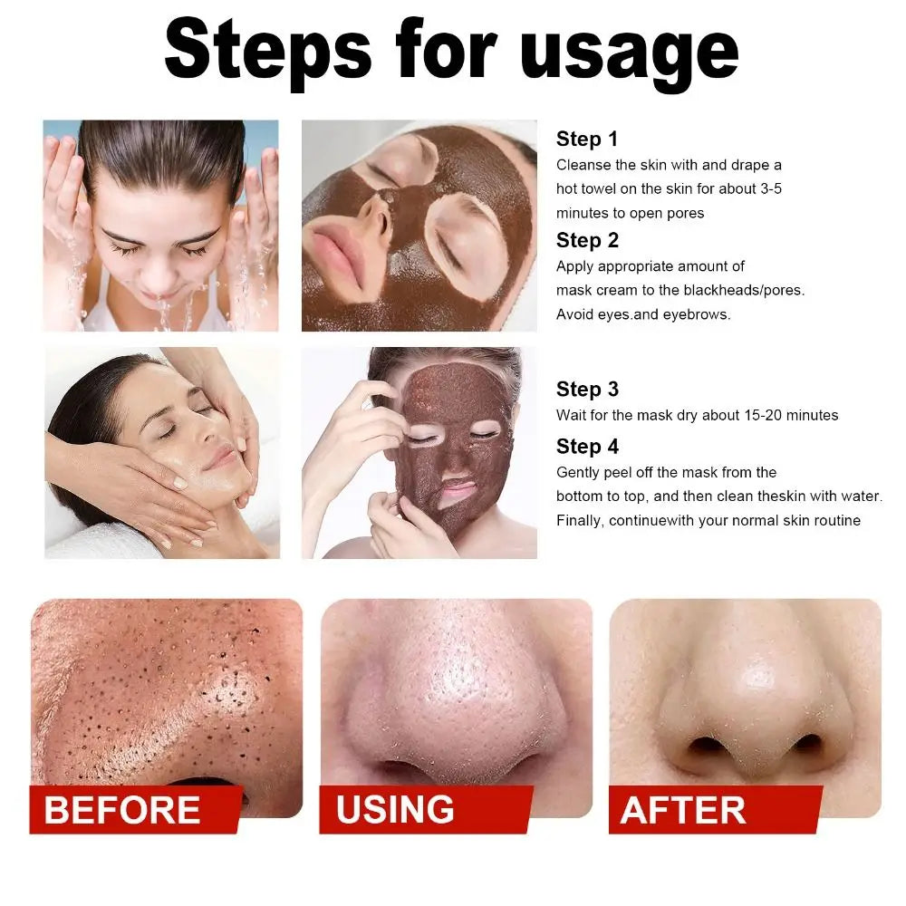 Loopstep | Schwarzer Tee Gesicht Peel-off Maske