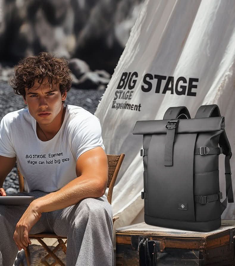 Loopstep | Erweiterbarer Outdoor-Rucksack mit großem Volumen & Laptopfach