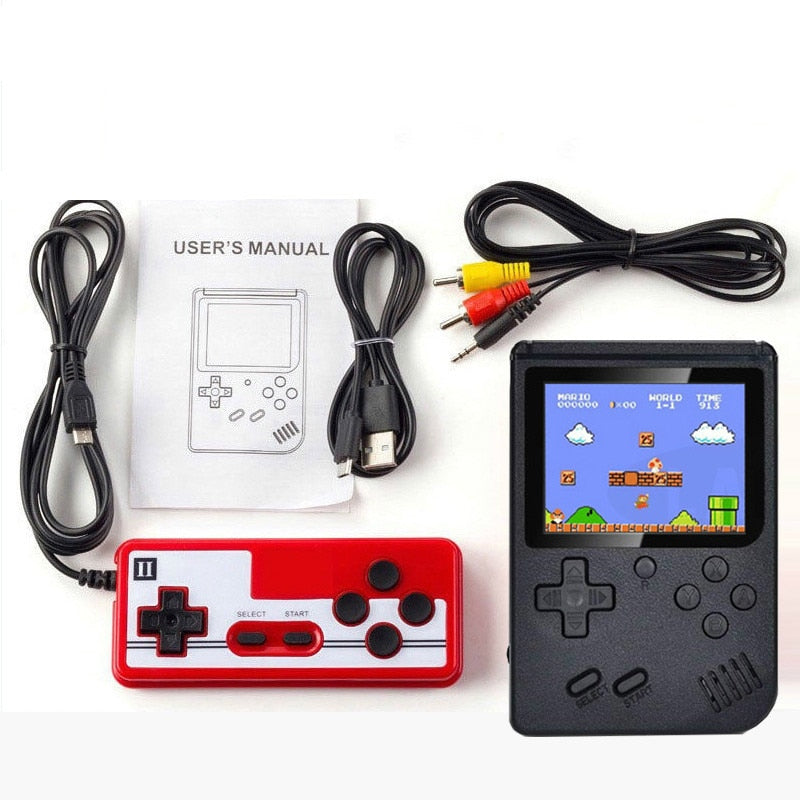 Retro Handheld Spielekonsole mit 400 integrierten Spielen