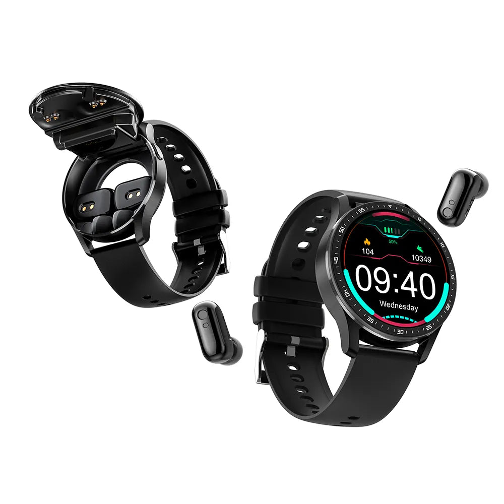 Loopstep | Zwei in Eins Smartwatch mit Bluetooth-Ohrhörern