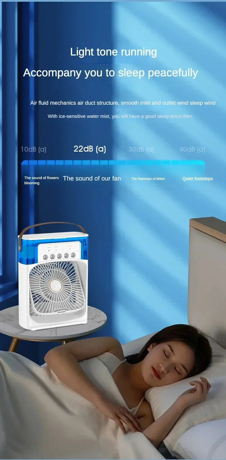 Loopstep | AirMist Pro Desktop Luftbefeuchter Ventilator