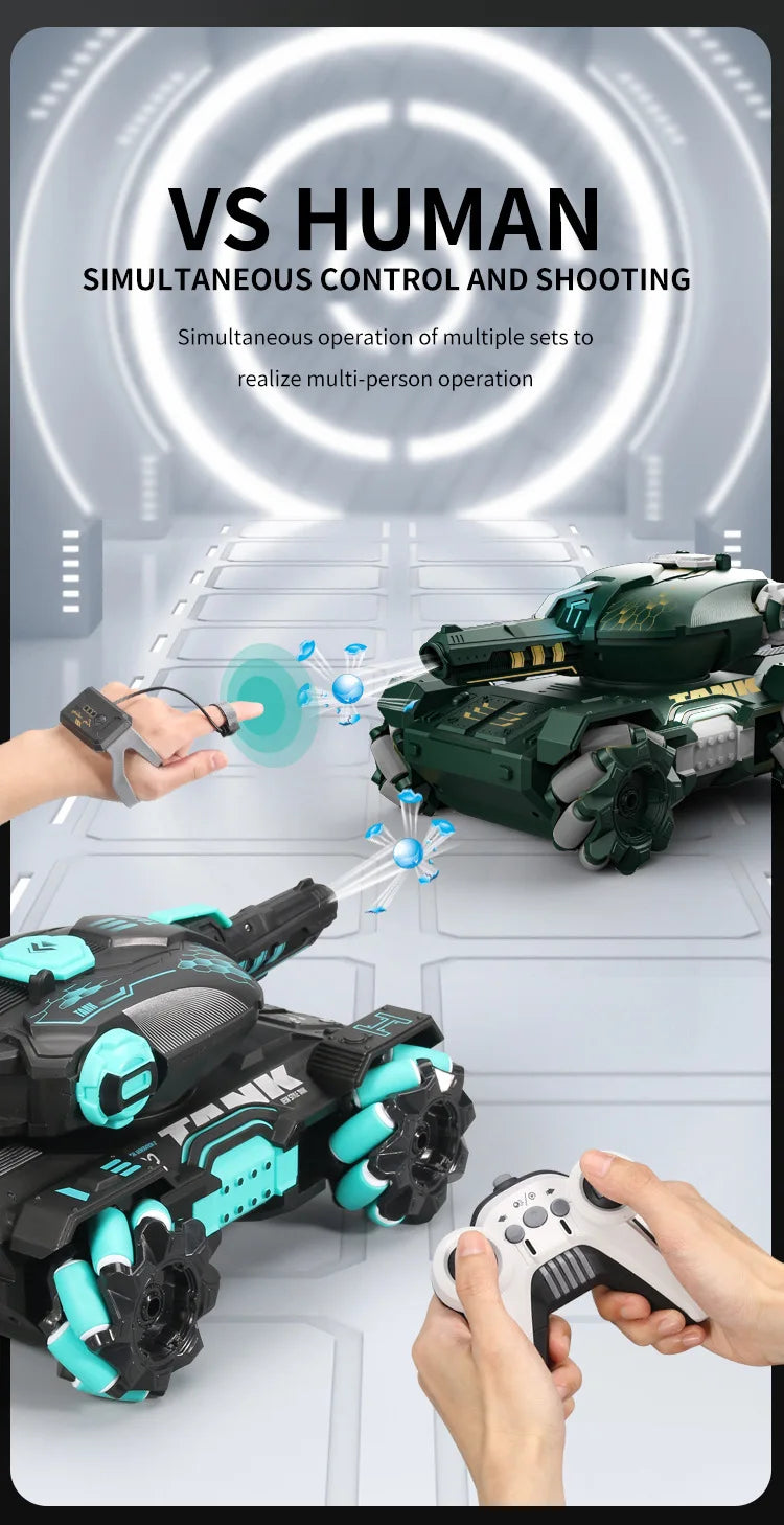 Loopstep | Gesture and Remote Control Tank Vehicle Toy