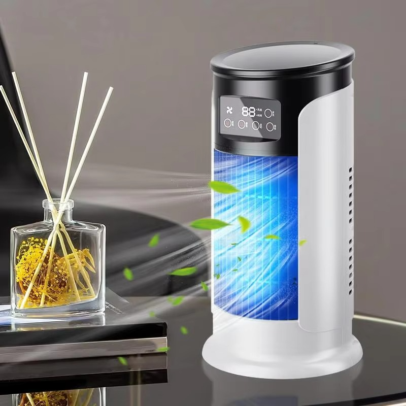 Loopstep | Tragbare Klimaanlage Ventilator Verdunstungskühler USB Leise Timer Raum Kühlung Klein 10 oz Wassertank Persönlicher Kühler Einstellbar