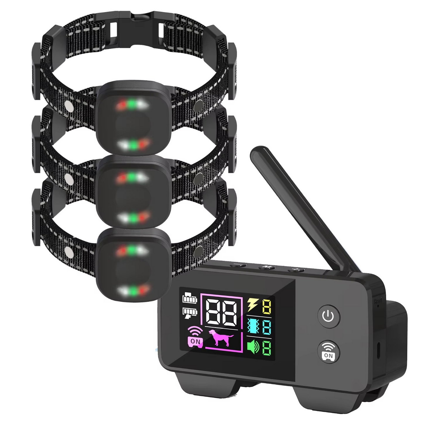 Loopstep | Ultimatives Sicherheits 1.574,8 Fuß Wireless Hundezaun-System mit wiederaufladbarem, wasserdichtem Halsband