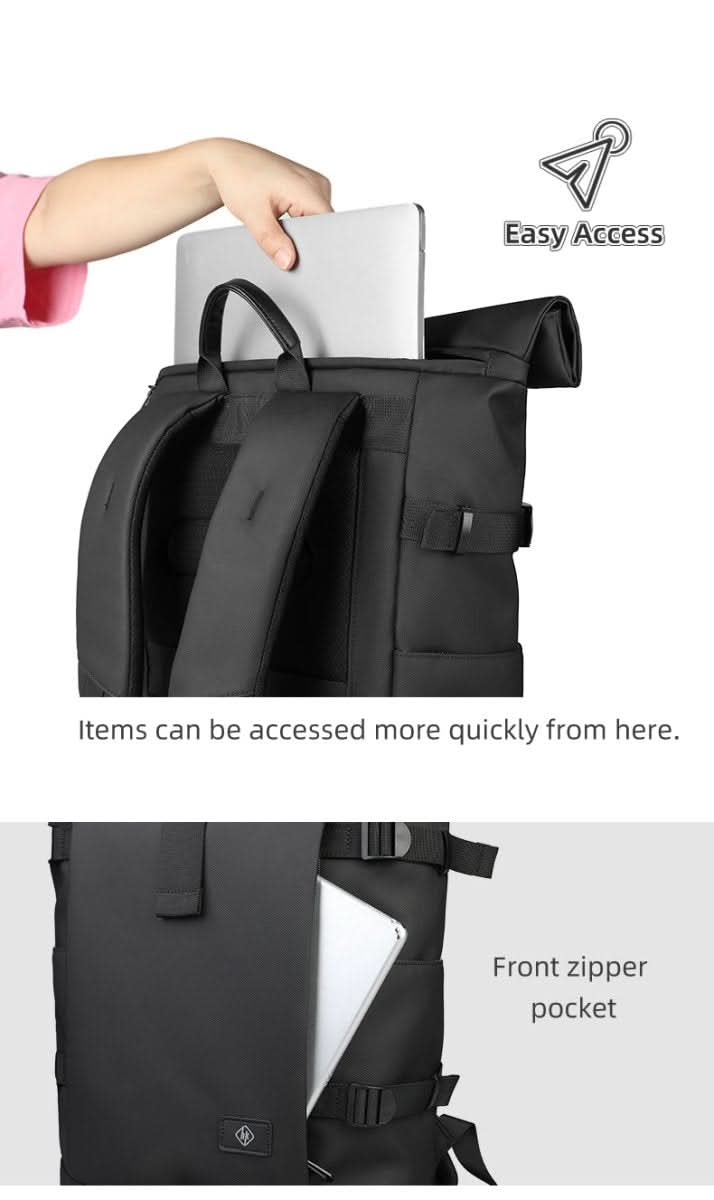 Loopstep | Erweiterbarer Outdoor-Rucksack mit großem Volumen & Laptopfach