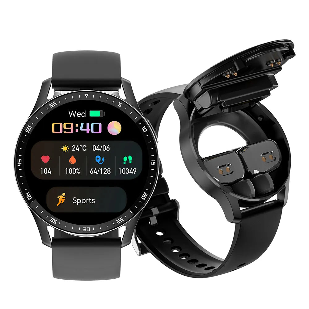 Loopstep | Zwei in Eins Smartwatch mit Bluetooth-Ohrhörern