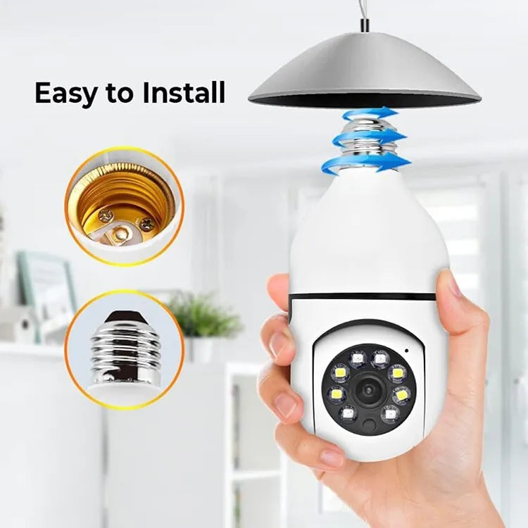 Loopstep | Glühbirne WIFI Kamera