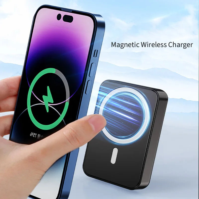 Loopstep | Magnetische drahtlose Powerbank mit Kickstand