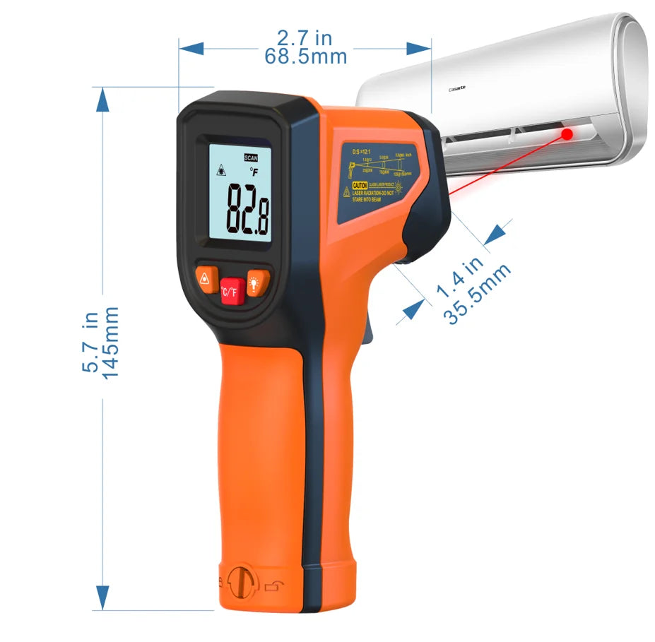 Loopstep | Laser-Infrarot-Thermometer